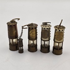 Job Lot Of Miniature Brass Lanterns picture