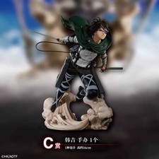 Attack on Titan Anime 16CM PVC Hange Zoe Figure Model Desktop Orament Gift picture