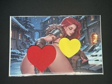 Keys Comics #1 Red Sonja Naughty Virgin Cover NM LTD 100 picture