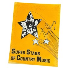 Sonny James Autograph Signed “Super Stars of Country Music” Magazine Book picture