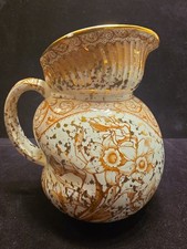 Antique Doulton Burslem Daffodil Pitcher picture