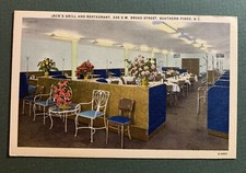 Southern Pines, NC North Carolina JACK'S GRILL & RESTAURANT Linen UNP PC picture