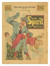 Spirit Weekly Newspaper Comic Dec 1 1940 GD 2.0 picture