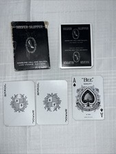 Silver Slipper Gambling Hall & Saloon Las Vegas Canceled Deck Complete Black picture