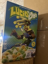Blizzard Overwatch Lucio-Oh's Kellogg Family Size Cereal Box *Brand New SEALED* picture