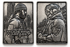 Call of Duty Modern Warfare 4 GameStop Preorder Metal Collectible Card 2026 picture