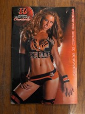 VINTAGE CINCINNATI BENGALS GALS PINUP CHEERLEADER 12 CALENDAR SEXY GIRLS L@@K🔥 picture