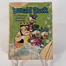 Vintage Walt Disney Donald Duck The Fabulous Diamond Fountain Big Little Book picture