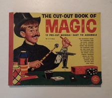 The Cut-Out Book Of Magic 1954 Punch-Out Or-Cut by C. K. Shaw picture