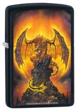 Ed Beard Jr - Harbinger of Fire Black Matte Zippo Lighter picture