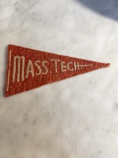 Vtg 1940s MIT Massachusetts Institute Of Technology Micro Pennant picture