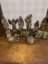 Vtg Lorelei Candles Nativity Set 11 Pc Handmade USA new Rare picture
