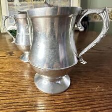 2x Made In Mullingar Ireland Pewter Goblets Antigua Sailing Week 2000 Race picture