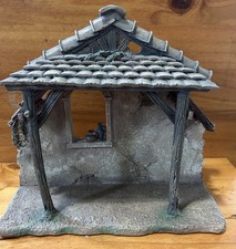 Fontanini Nativity Stable Heirloom  Roman Inc 2001 10 X 8.75 Inch picture