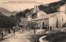 Old postcard 84 - Saint-Gens (Vaucluse) - Desert Chapel, Hermitage and Mountain picture