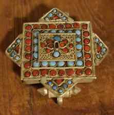 Nepal Silver Amulet Box Pendant picture