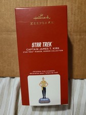 Captain James T Kirk Mirror Star Trek Hallmark Keepsake Ornament 2022 New Box picture