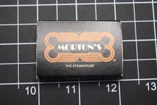 Morton's The Steakhouse New York City VTG Matchbox Full Unstruck picture