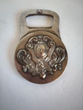 Vintage Christofle  Stanford Court San Francisco Bottle Opener Silver Plate 1971 picture
