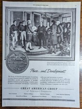 Great American Group Insurance 1949 Vintage Folio Print Ad picture