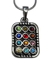 12 Tribes of Israel Hoshen Breastplate Pendant Necklace picture