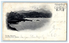 1904 The Blue Mountains from Folly Point Jamaica PMC Posted Postcard picture