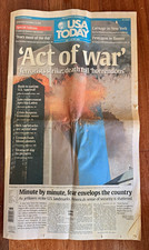 September 12 2001 USA Today Newspaper Special Edition Complete 9/11 Coverage picture