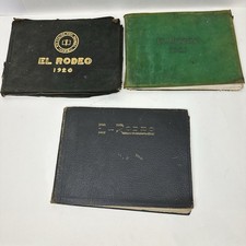 Vintage 1919 1920 1921 Big Spring Texas High School Yearbook Lot Texas El Rodeo picture