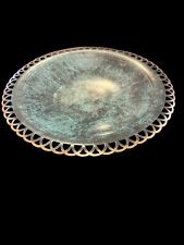Israel Vintage Pedestal  Plate Tray Centerpiece picture