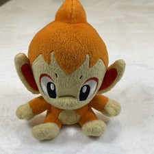 Banpresto Pokemon Chimchar Plush 2007 Diamond Pearl Hikozaru Japan 6” Toy picture
