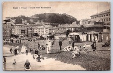 Antique Italy Postcard GENOA Pegli I Bagni Grand Hotel 1910s picture
