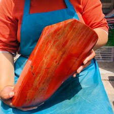 14.41LB Large Natural Red Jasper ore standard Quartz Crystal Healing Sample 5434 picture