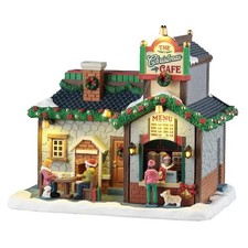 Lemax Caddington Village The Christmas Café Behind Lovely Facade 55313 picture