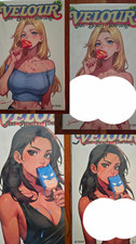 Velour: Art, Beauty, Temptation Graphic Novel All 4. Superman And Batman Covers picture