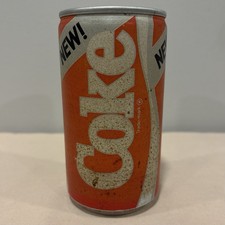 SEALED FULL 1984 1985 New Coke Can Villanova University NO EVAPORATION NOS picture