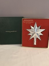 Vintage Silverplate Reed & Barton Christmas Tree Topper 