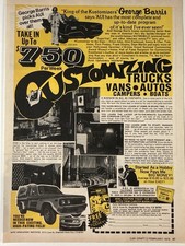 1979 Automotive Upholstery Institute AUI Print Ad George Barris Customizing King picture