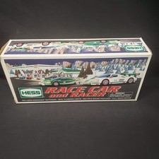 Vintage 2009 Hess Race Car and Racer Toy Vehicle Set New In Box NIB Gas Oil picture