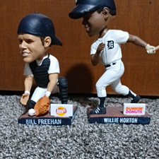 Bill Freehan & Willie Horton Detroit Tigers 1968 50th Bobbleheads (2) picture