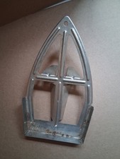 Vintage Maybec Iron Stand Ironing Laundry Silver Metal picture