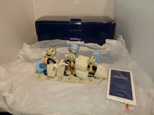 DISNEY JIMINY CRICKET MODEL SHEET FIGURAL SCENE PINOCCHIO Ltd 0211/3000 with Box picture