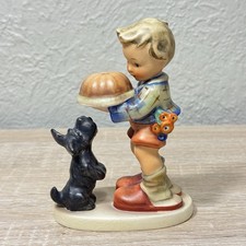 Goebel Hummel Begging His Share HUM 9 TMK3 Scotty Terrier Dog Boy Cake 5