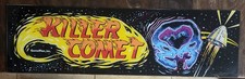 GAME PLAN INC. KILLER COMET ARCADE VIDEO GAME MARQUEE ORIGINAL VERY RARE picture