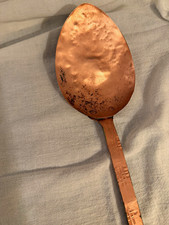 Authentic,historic Native American (Navajo/Dine) hand-forged copper dipper picture