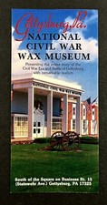 1970s National Civil War Era Wax Museum Gettysburg Penn Vintage Travel Brochure picture