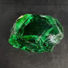 Natural Green Obsidian Raw Crystal 210-320 CT, Healing Stone for Energy Clearing picture