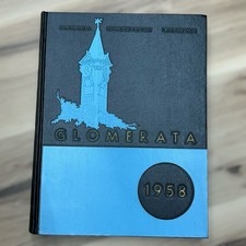 Vintage 1958 Auburn University Tigers Glomerata Yearbook Clean Not Marked In picture