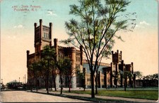 1909 Vintage Postcard State Armory Providence RI Blanchard Young & Co picture
