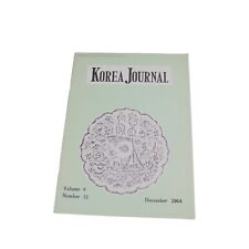 Korea Journal December 1964 Vintage 88627 picture