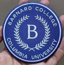 Barnard College Columbia University Logo Iron On Patch-Sew Patch-Embroidered picture